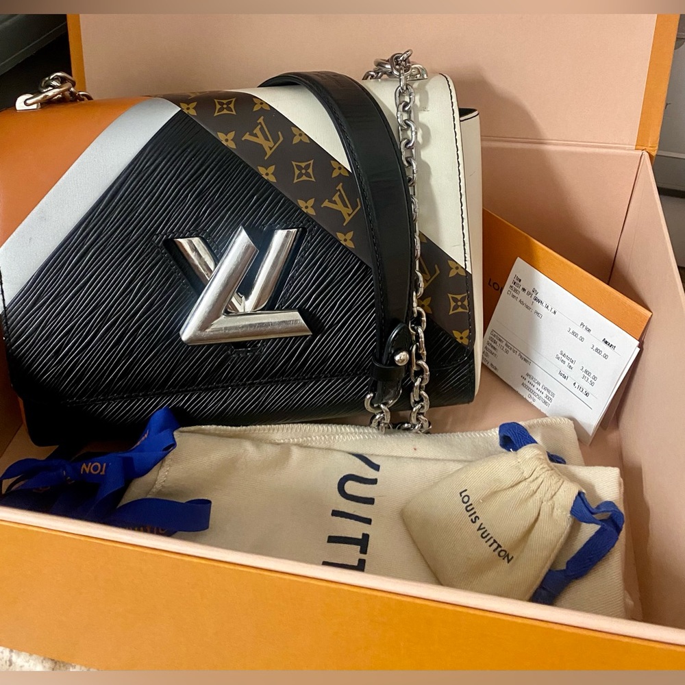 Authentic Louis Vuitton Twist MM EPI GRAPH